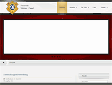 Tablet Screenshot of feuerwehr-mr-cappel.de